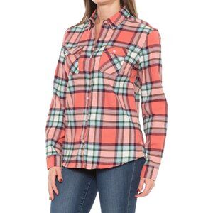 Eddie Bauer Favorite Flannel Long Sleeve Shirt for Women